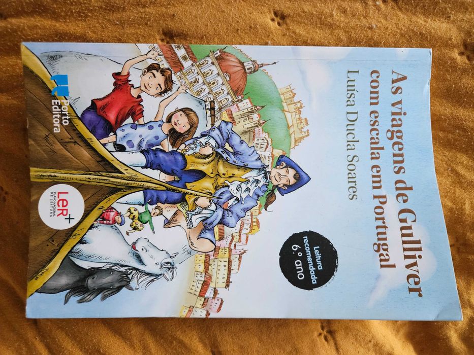Livro: As aventuras de Gulliver com escala em Portugal (Luísa Ducla Soares)