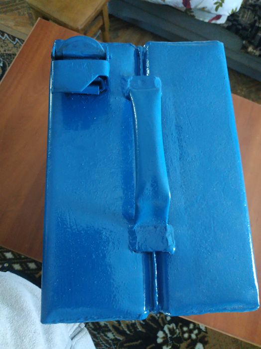 Добротна металева каністра на 20літрів з товстими стінками часів 70-х