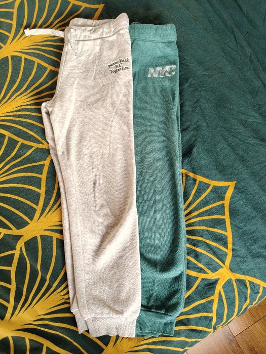 Spodnie dresowe H&M joggersy 128