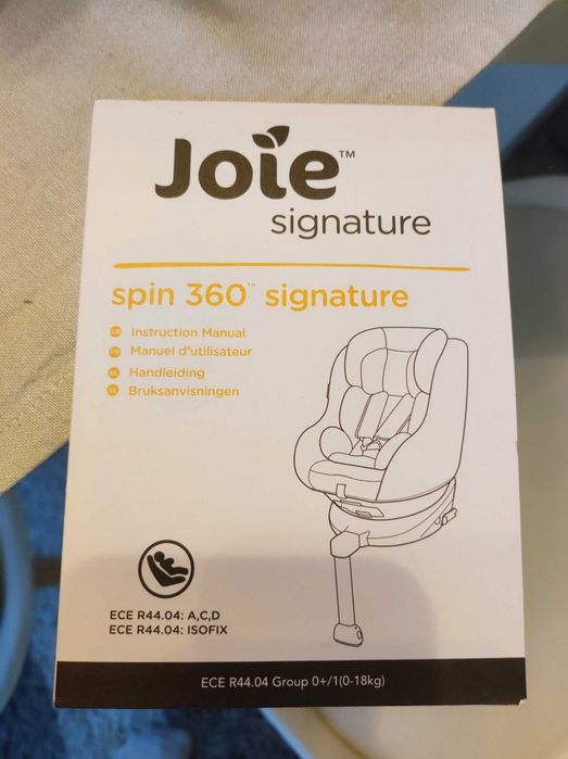 Cadeira auto Joie 360 isofix