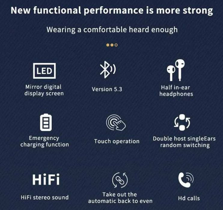 Fones com Com Power Bank63824717057921121