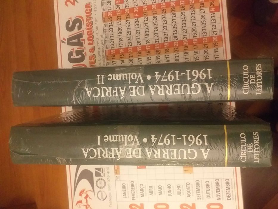 2 livros guerra colonial novos e embalados