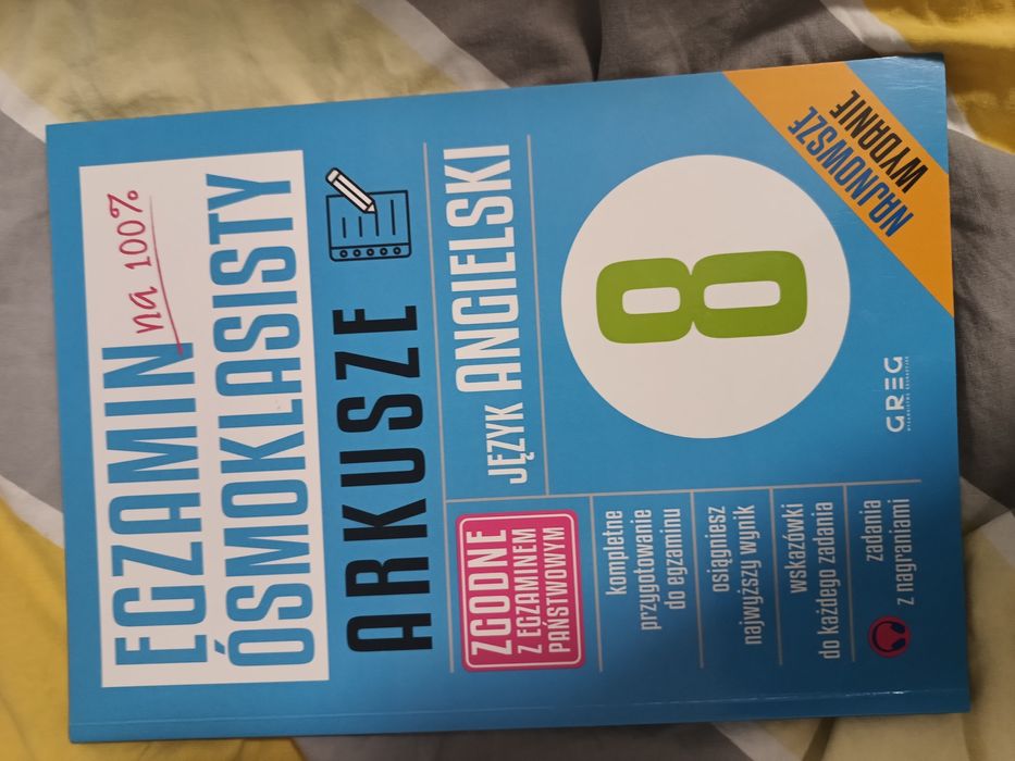Arkusze do egzaminu ósmoklasisty