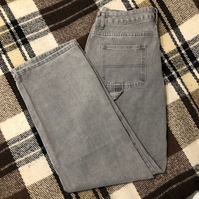 Джинси сірого кольору прямі