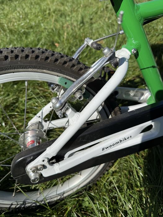 Rower dzieciecy Woom 3 zielony. + GRATISY