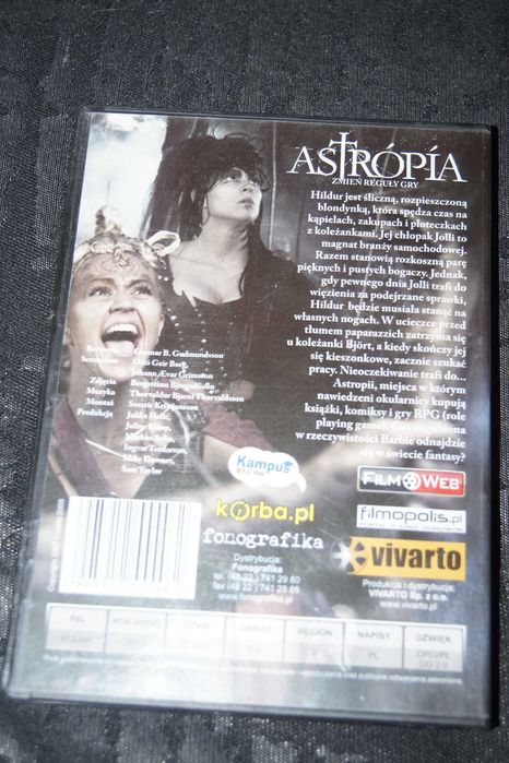Astropia film DVD
