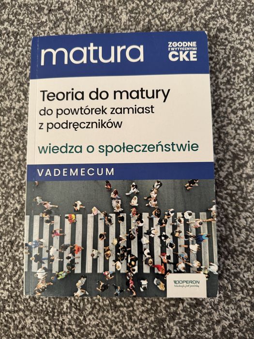 Repetytorium Operon wiedza o społeczeństwie Vademacum