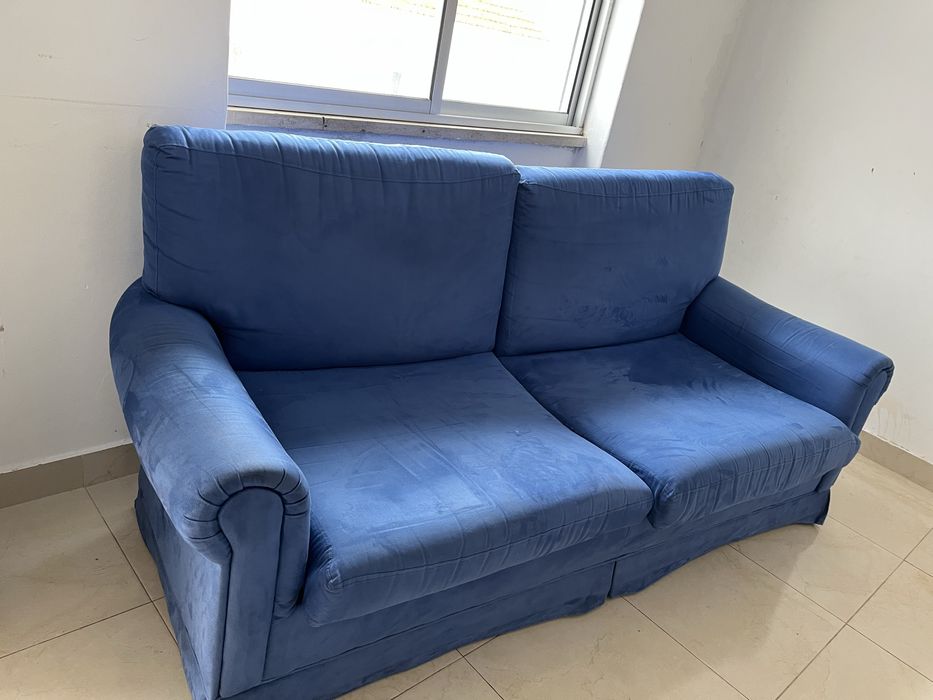 Sofa 3 ligares em segunda mao