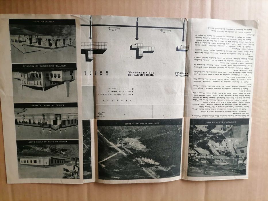 SALAZAR Folhetos Obras Públicas do ESTADO NOVO  Escolas/Hospitais 1932
