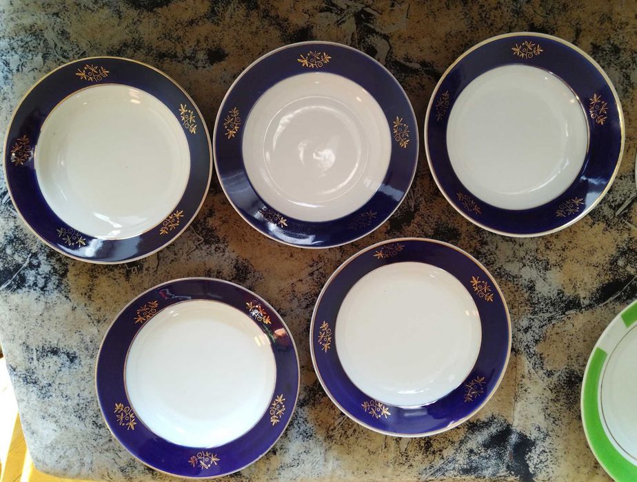 СРСР порцеляна "Незабудки" Барановка, Коростень, Полтава