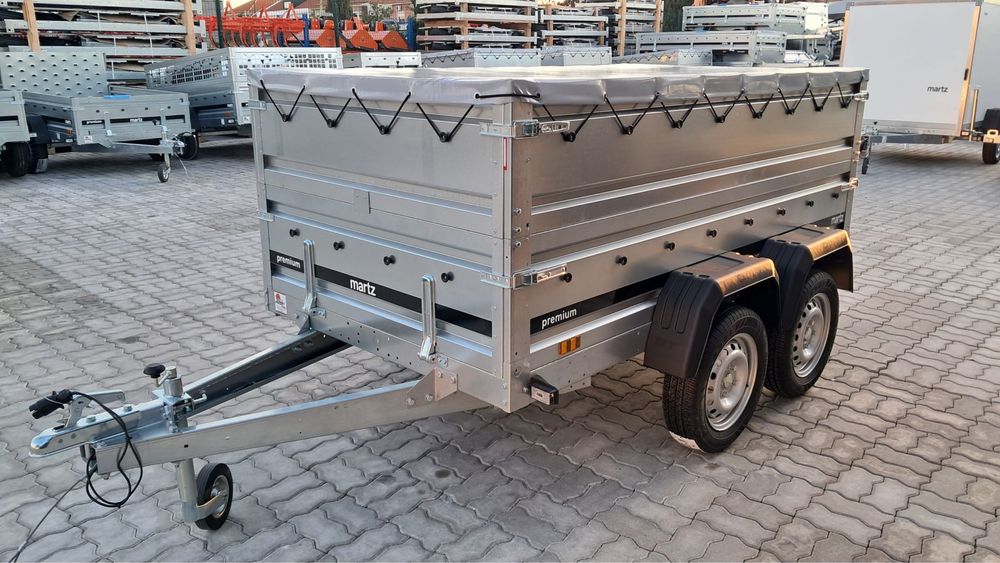 Atrelado MARTZ PREMIUM 264/2 + taipal duplo e Lona de cobertura plana