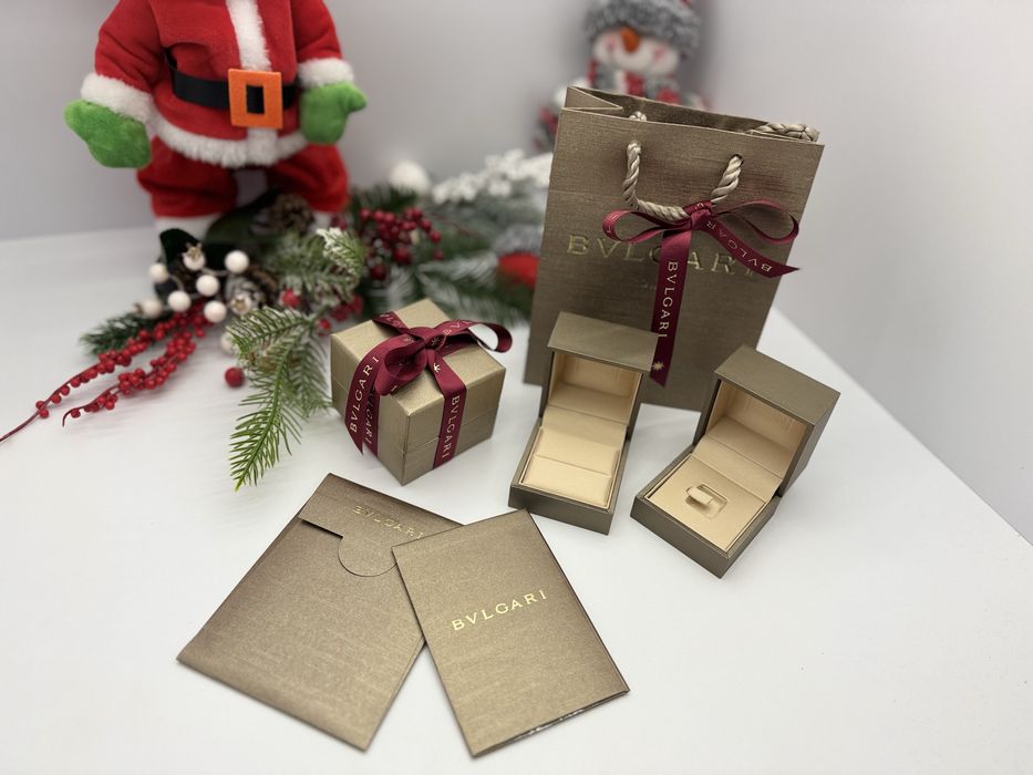 Упаковка под кольцо Булгари.Bvlgari