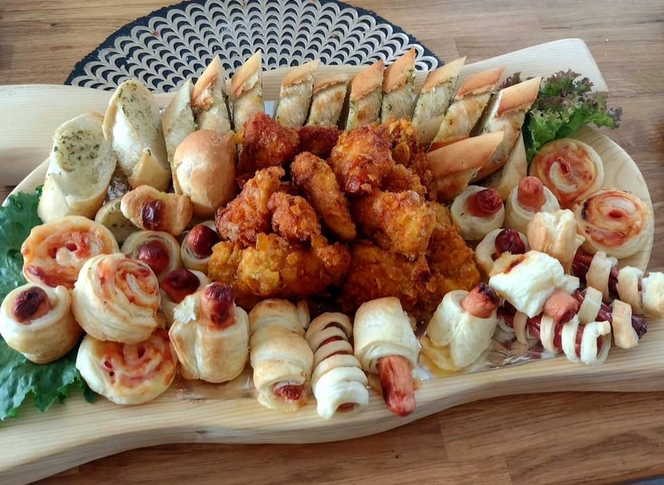 Koryta góralskie drewniane komplet 50, 60 cm na Mięso GRILL