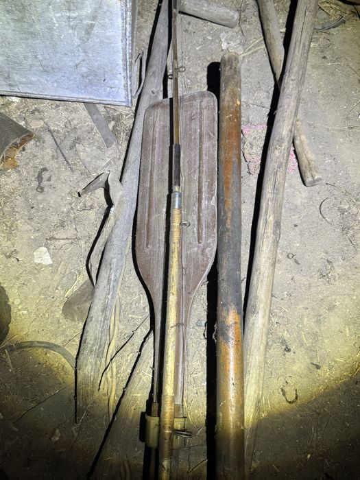 Весла удочка спінінг катушка спінінги