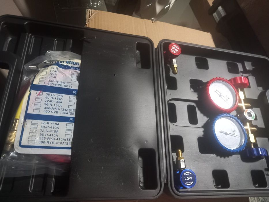 Kit para remover e coiocar gaz em ar condicionado