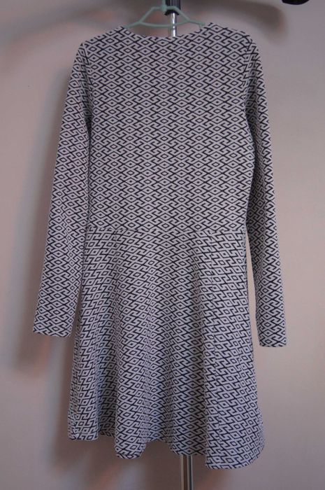 Сукня стрейч для дівчинки сіра демісезонна