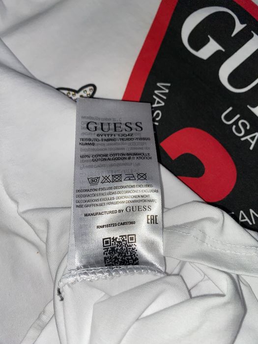 1+1 gratis koszulka Guess rozm S T-shirt bluzka bluzeczka