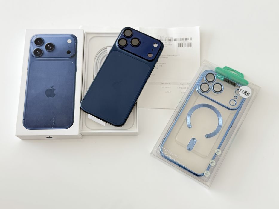 Iphone 17 Pro Max 256Gb Azul Ac/ Retoma