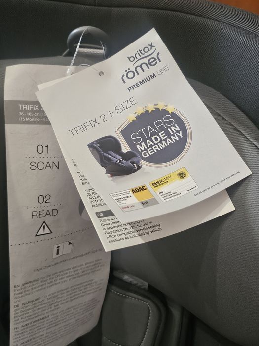 Нове автокрісло  Britax Römer TRIFIX2 i-SIZE