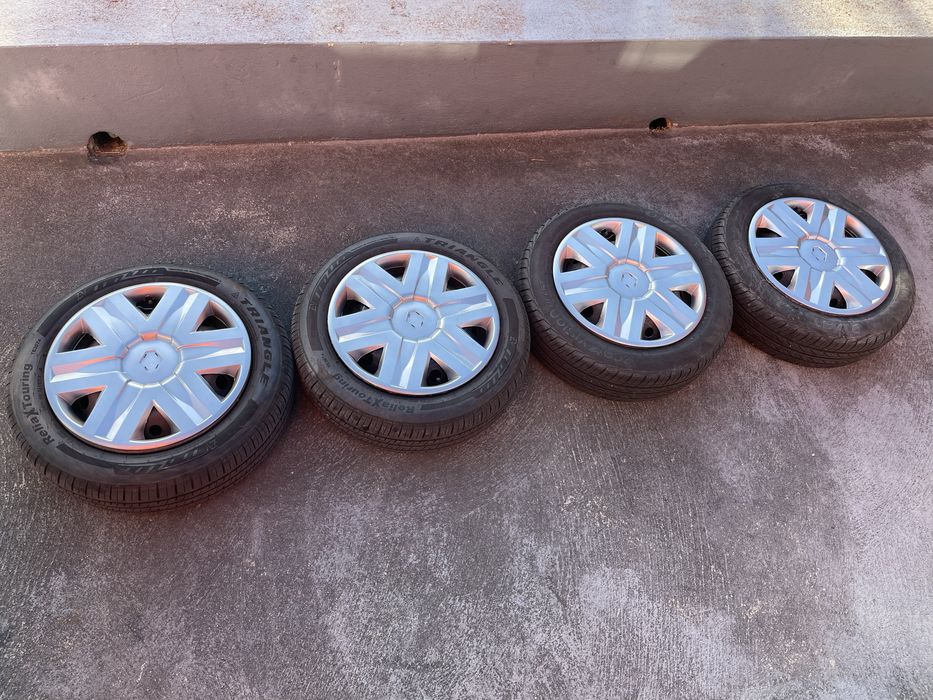 4 Jantes com Pneus Renault
