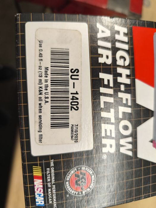 Vendo filtro K&N para Suzuki GSX 1400