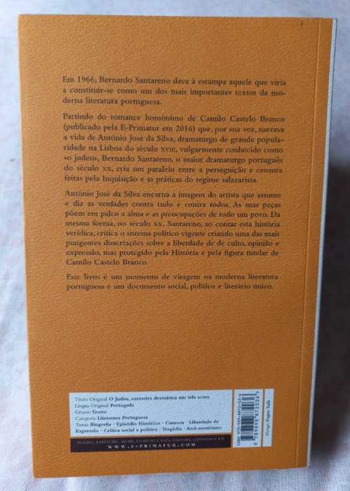 O Judeu - Bernardo Santareno