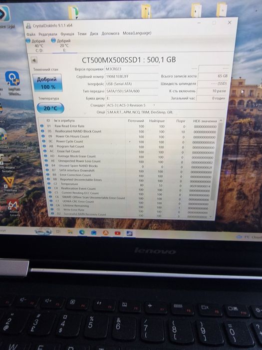 Продам жорсткі диски SSD 2.5" 512 GB