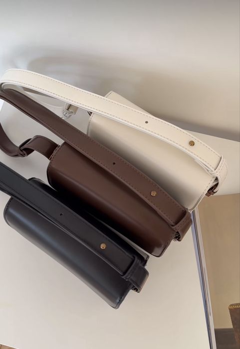 Нова!В білому кольорі!Сумка,сумочка через плече!