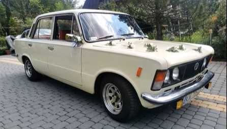 Samochód auto do ślubu wynajem, Nowy Sącz, klasyk Fiat 125p