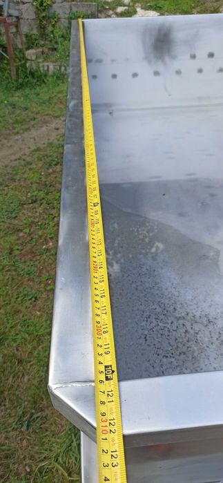 Lagar e cuba de inox