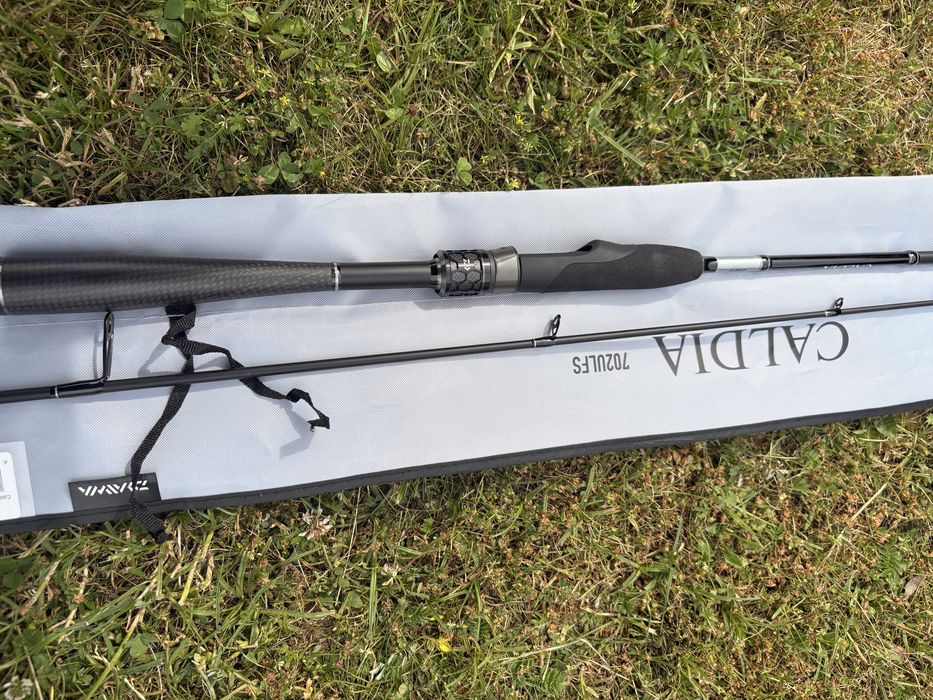 Zestaw spinningowy daiwa caldia shimano nasci