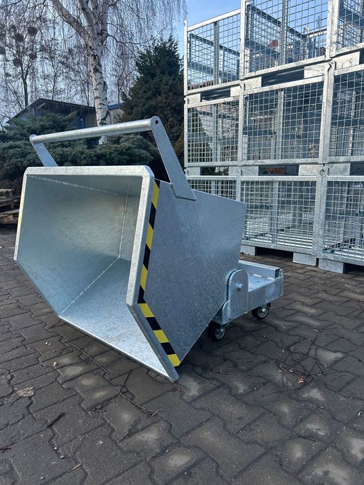 Koleba / Kontener do wózka / Kontener samowyładowczy 250L ocynkowany