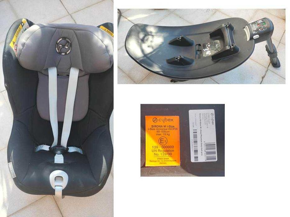 Cadeira Auto bebé CYBEX SIRONA M i-Size com ISOFIX
