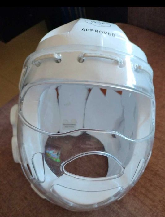 Capacete protecção de karaté