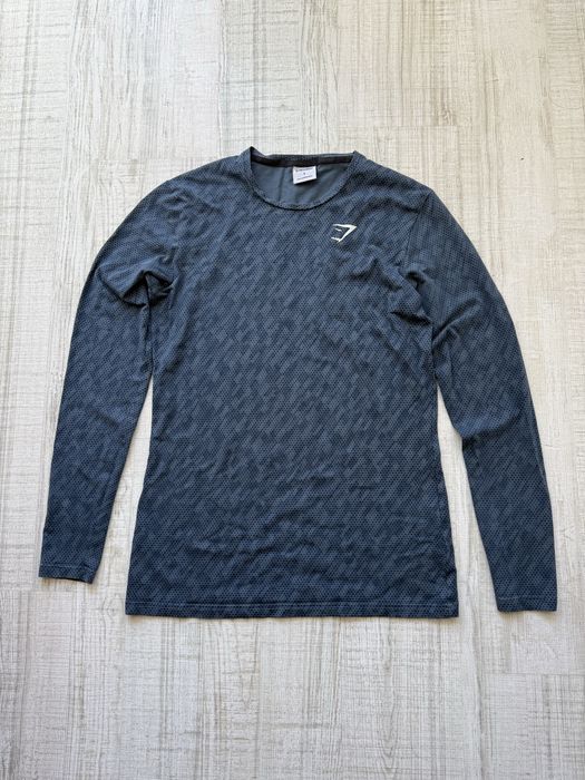 Чоловічий спортивний лонгслів  Gymshark longsleeve