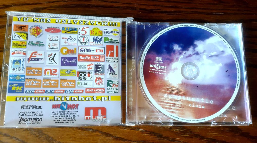 Płyta CD Sumptuastic Cisza z hologramem
