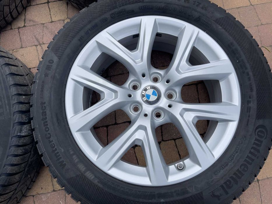3871. Alufelgi 17" oryginalne BMW X1 X2 5x112 6.5J ET39 jak nowe