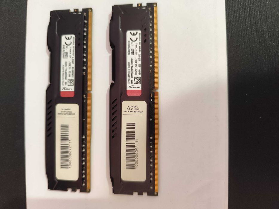 Kit Memória RAM Kingston HyperX Fury 8GB (2x4GB) DDR4 2666MHz CL15 – Alta Performance