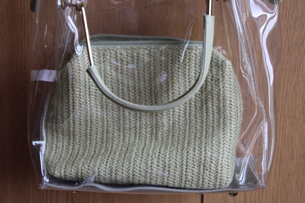 Mala Verde Transparente