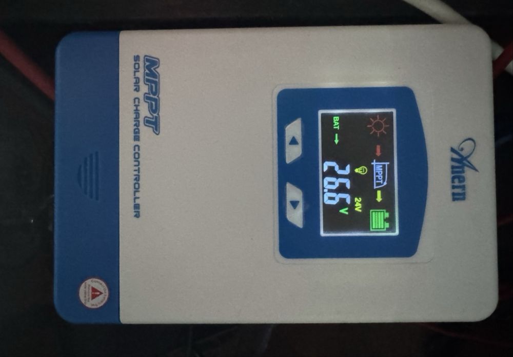 Controlador solar 40A anern mppt