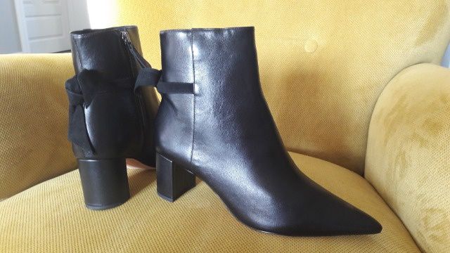 Kozaczki skórzane  Alexsandre Birman - czarne