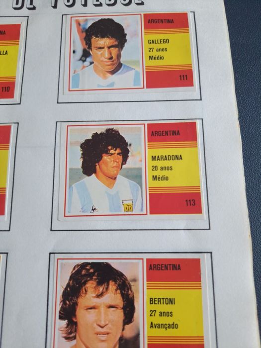 Caderneta Futebol Xll campeonato do Mundo (Espanha 82 )