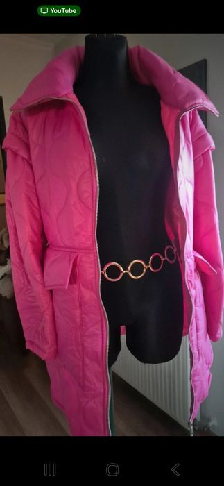 Kurtka fuksja nowa