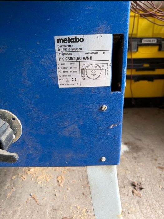 Pilarka stołowa Metabo PK255