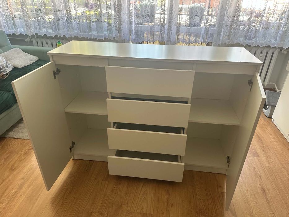 Komoda biała duża