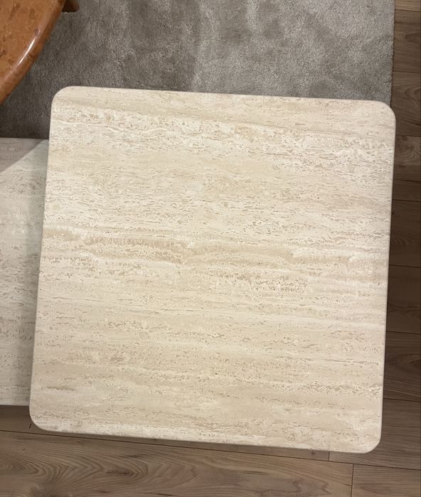 Stolik ława stół kamień trawertyn marmur kamienny kawowy naturalny