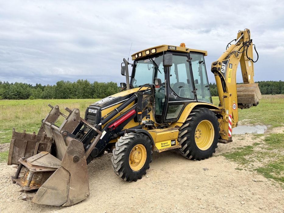 Cat 428d koparko ładowarka caterpillar 428d 432d