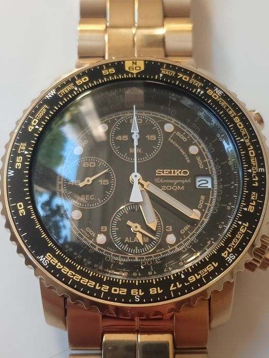 Zegarek Męski Seiko SNA414 Flightmaster