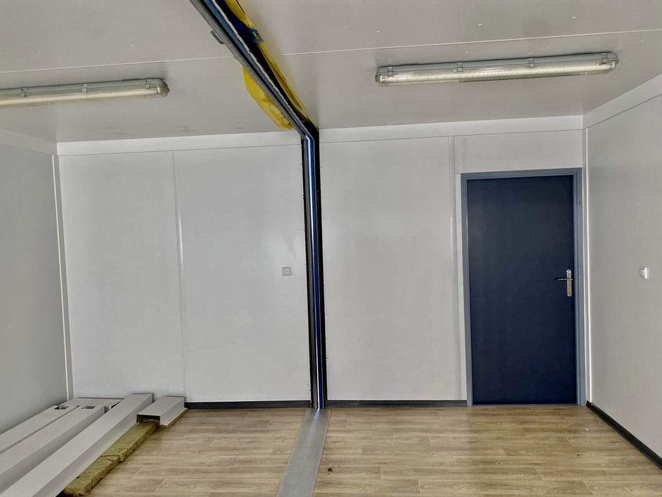 Kontener socjalny biurowy duet open space 30 m2  budowlany