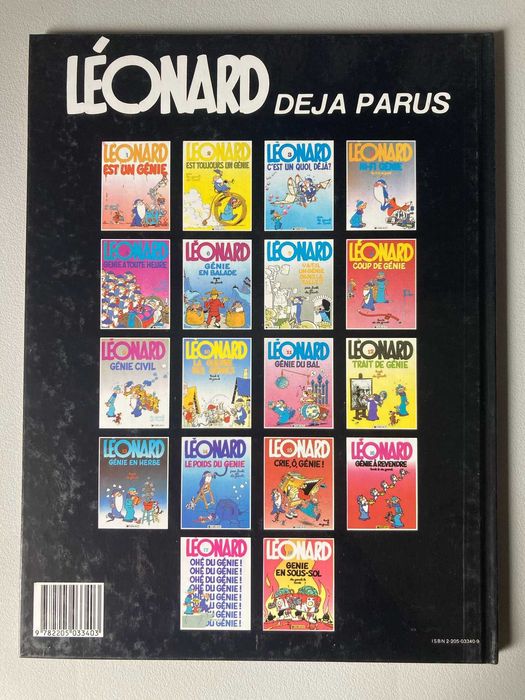 [BD] Léonard 15: Crie, ô, Génie!